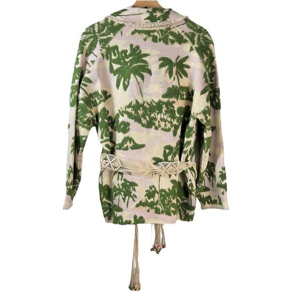 New Women’s Maje Aloha Belted Cardigan Size 1 (Small) - Picture 6 of 10
